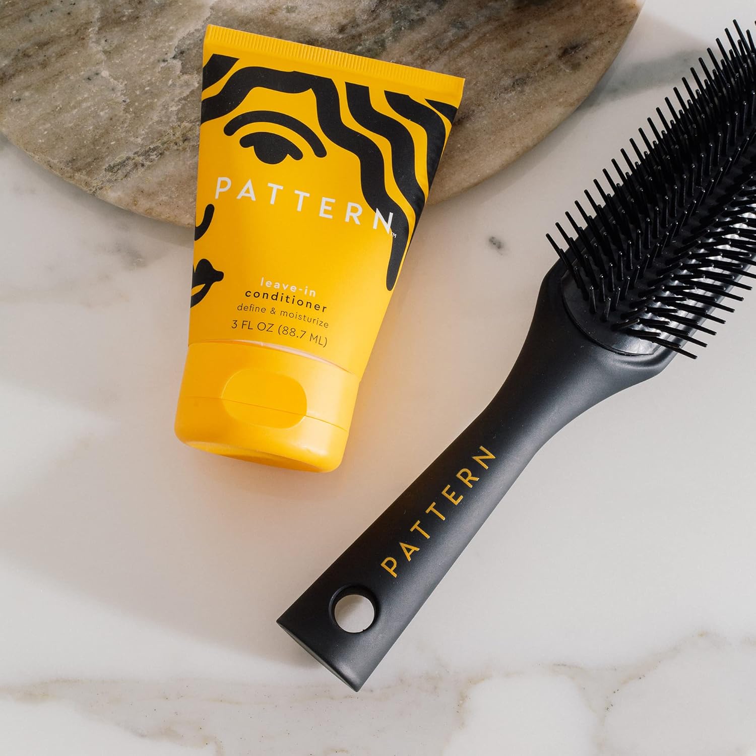 PATTERN Beauty by Tracee Ellis Ross Leave-In Conditioner 3 fl oz - Rich Moisture for Curly, Coily and Tight-Textured Hair, 3a to 4c, Travel-Size, 3 fl oz